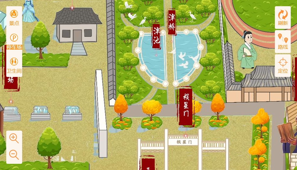 开封手绘地图景区语音讲解导览系统：智慧景区建设的基石